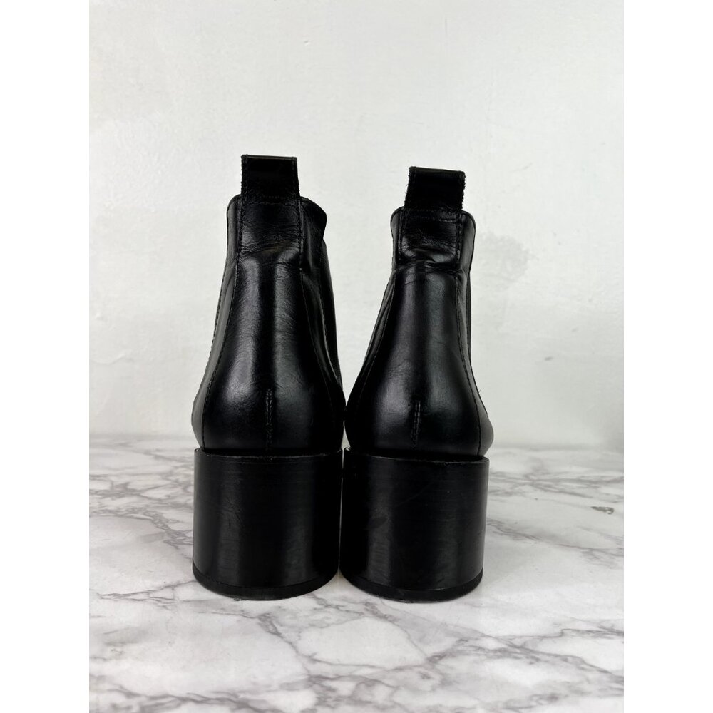 Everlane Women's Black Leather The Heel Boot  Sz 10 - Picture 6 of 12